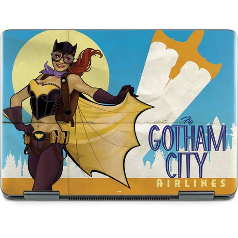 DC Comics Bombshells Batgirl- Fly Gotham City Airlines Notebook 9 Pro 13in (2017) Skin